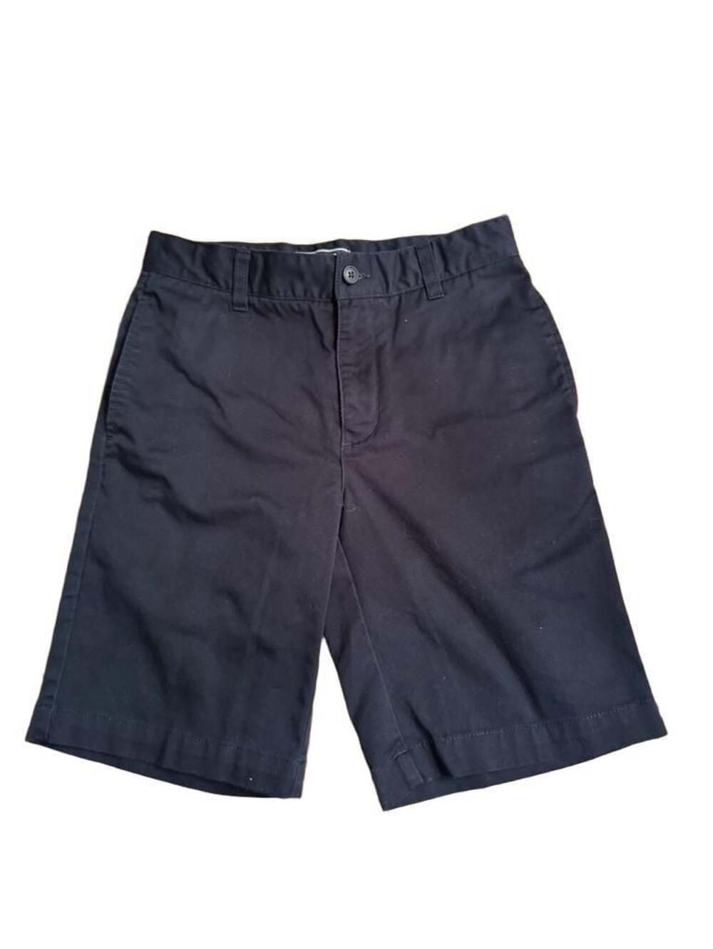 Lands' End Boys Slim Plain Front Blend Chino Shorts b1311